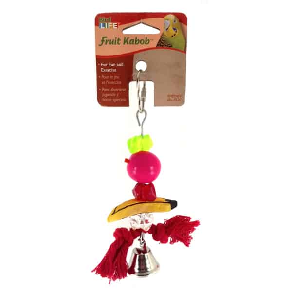Penn-Plax Fruit Kabob Bird Toy Small