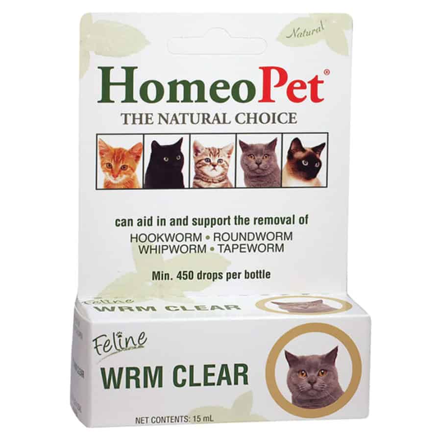 Homeopet Feline WRM Clear Supplement 15 mL