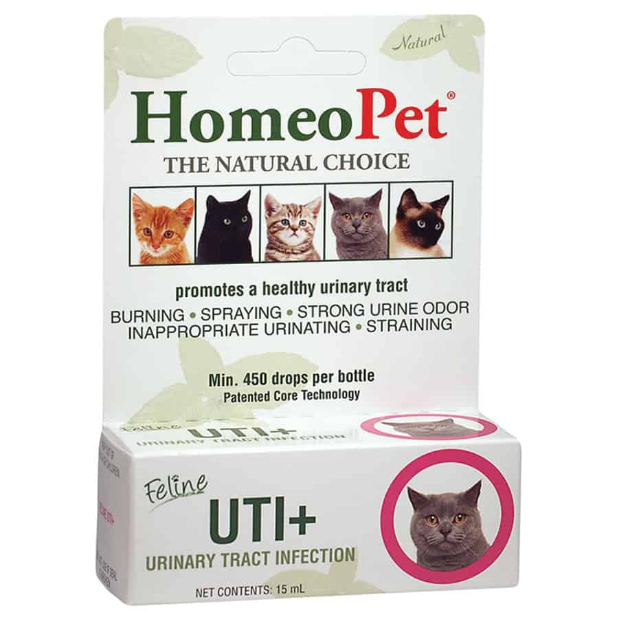 Homeopet Feline UTI Supplement Drops 15 mL