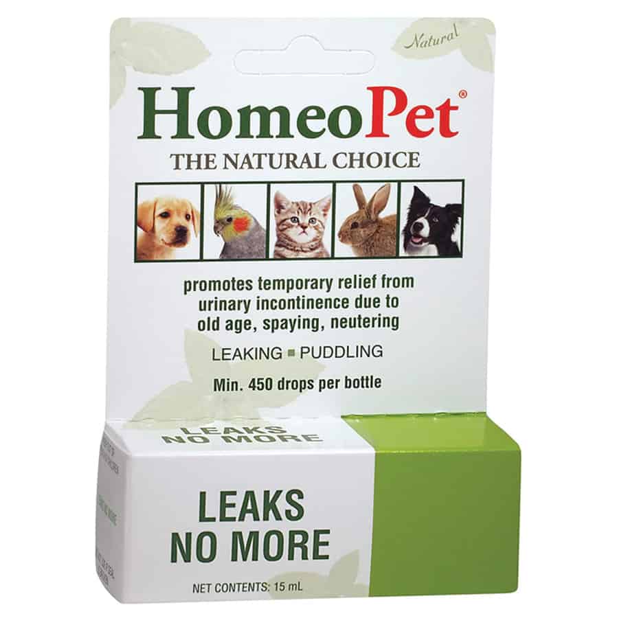 Homeopet Leaks No More Pet Supplement 15 mL