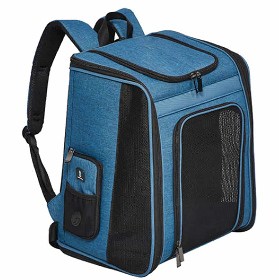 MidWest Day Tripper Blue Backpack for Pets