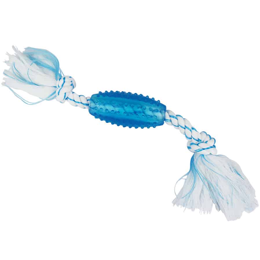 Canine Clean Peppermint Tube Rope Dog Toy 6"