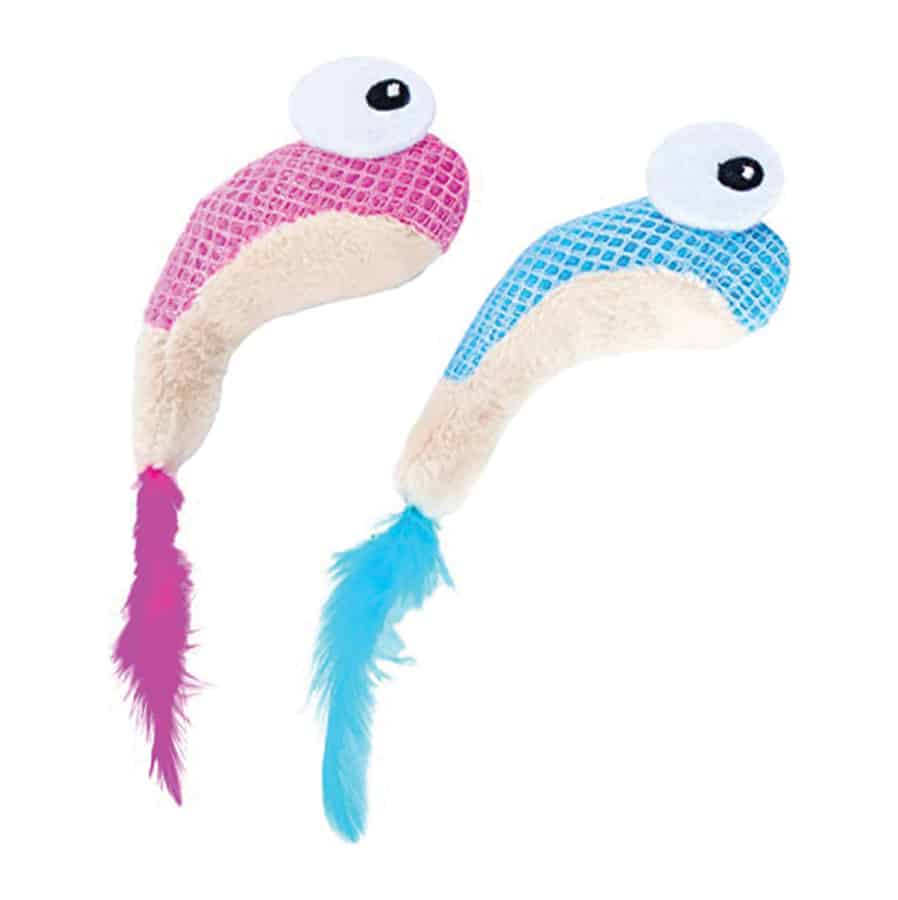 Petstages Dental Shrimpies Cat Toy 2 Ct