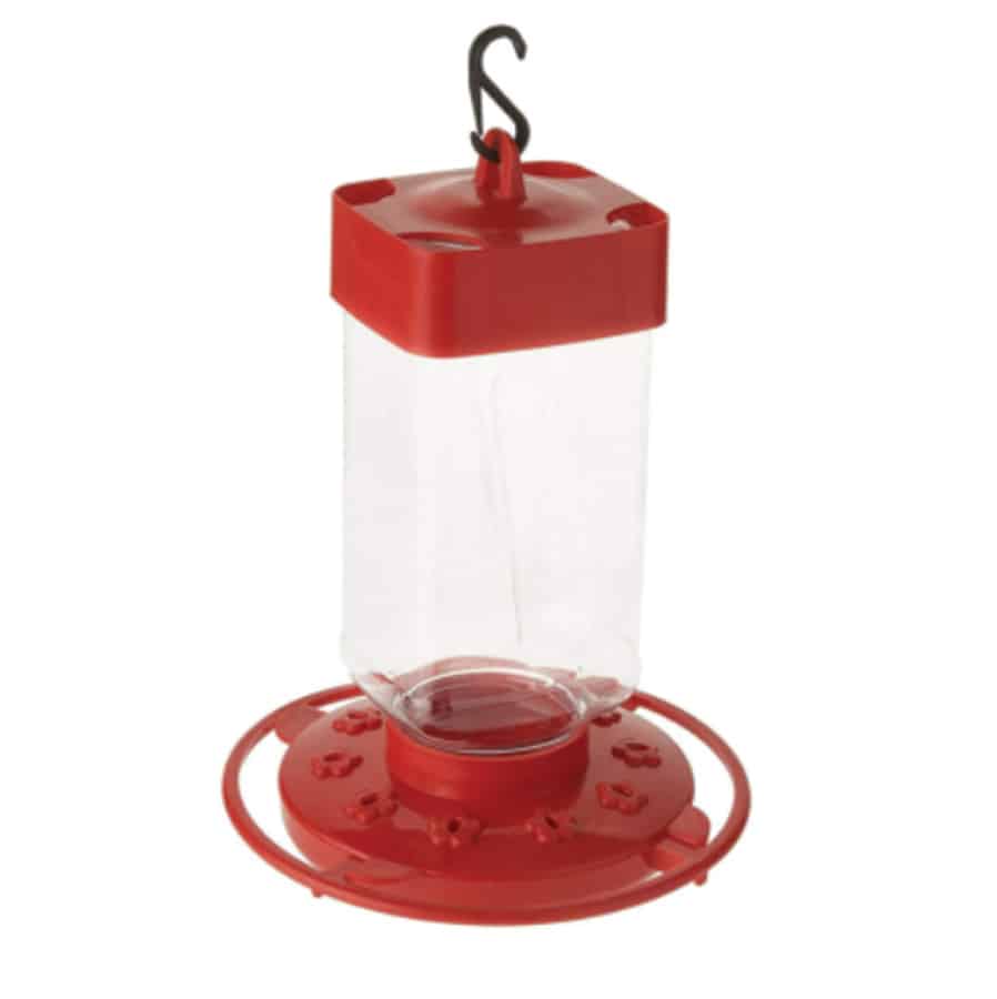 First Nature Square Hummingbird Feeder 32 oz