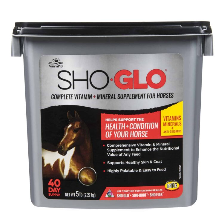 Horse Sho-Glo Pellets Vitamin & Mineral Supplement 5 lb