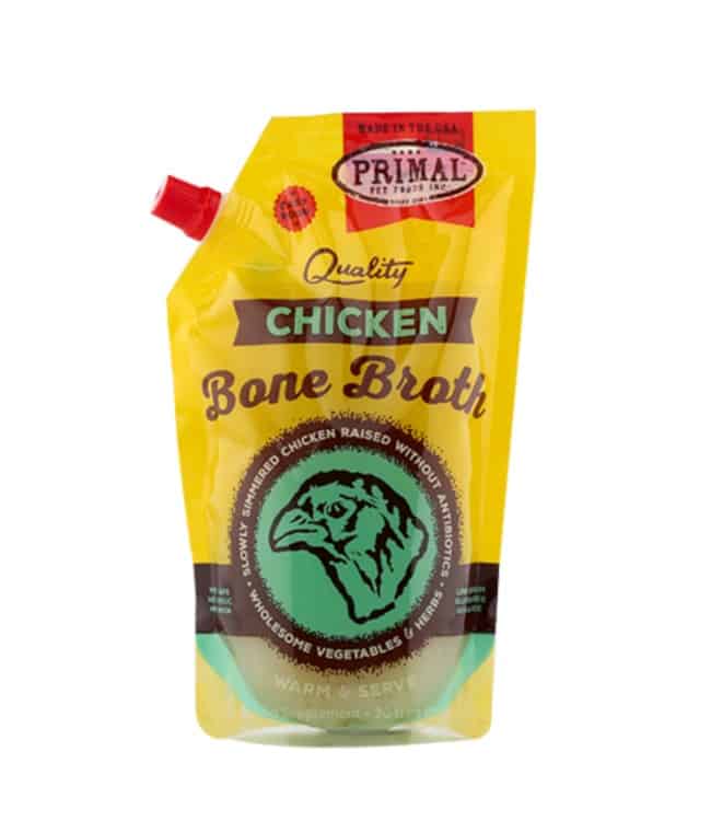 Primal Frozen Chicken Bone Broth for Dogs & Cats 20 oz