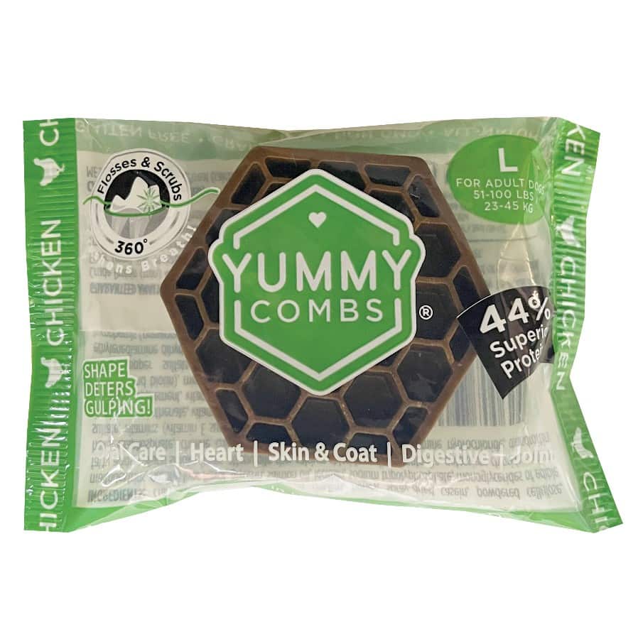 Yummy Combs Dental Treats for Dogs Large 1 Ct (51-100 lb)