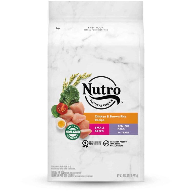 NATURAL CHOICE™ Small Breed Senior Dog Food Chicken & Brown Rice 5 lb