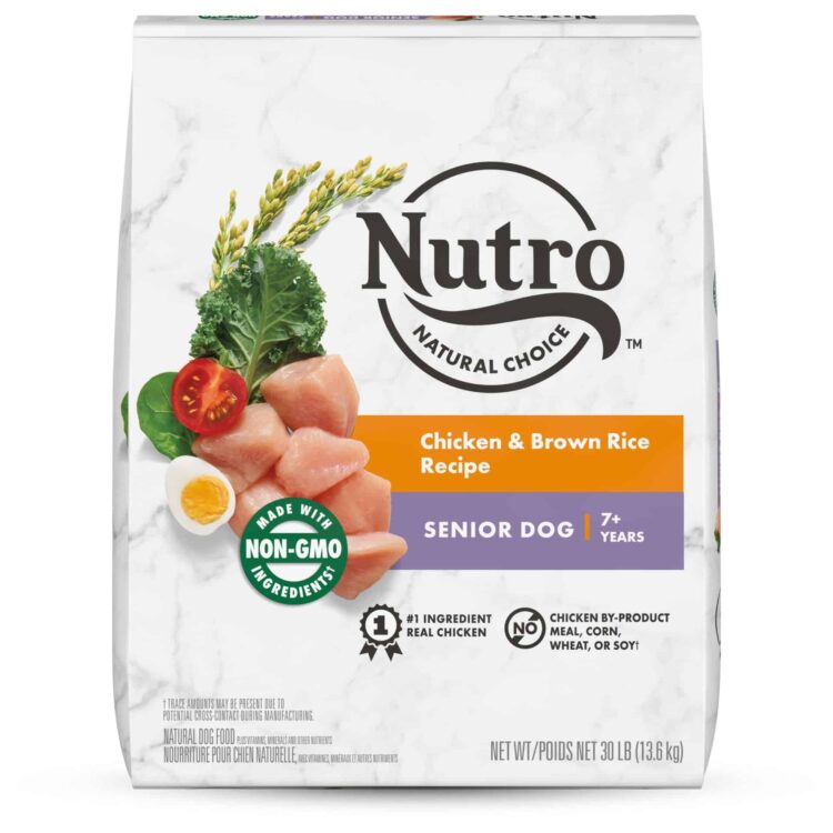 NATURAL CHOICE™ Senior Dog Food Chicken & Brown Rice 30 lb