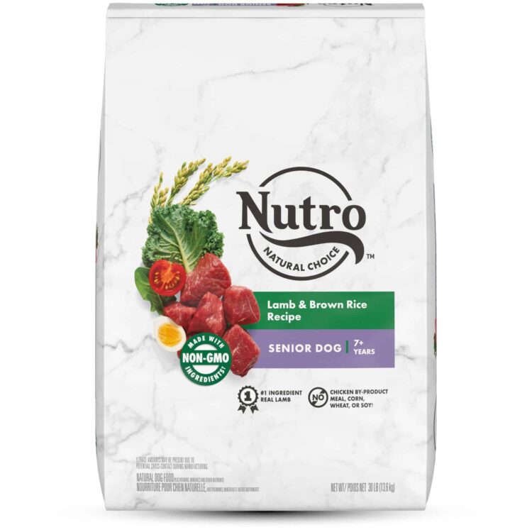 NATURAL CHOICE™ Senior Dog Food Lamb & Brown Rice 30 lb