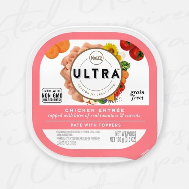 Nutro Ultra Adult Pate Chicken w/Carrots & Tomatoes Dog Food 3.5 oz