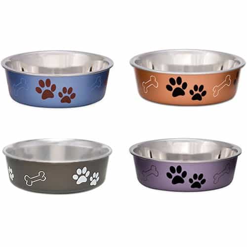 Bella Stainless Steel Dog Bowls