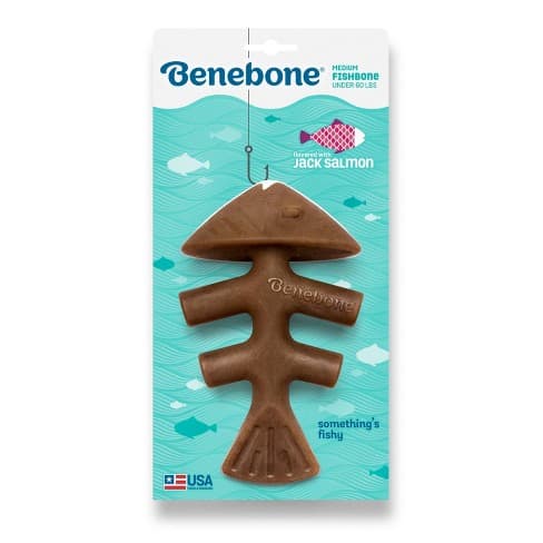 Benebone Fishbone Salmon Flavored Dog Chew