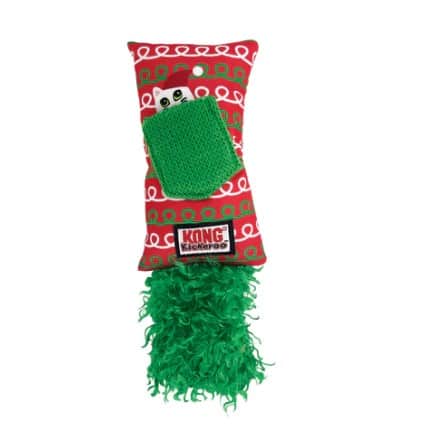 KONG Holiday Kickeroo Refillable Cat Toy