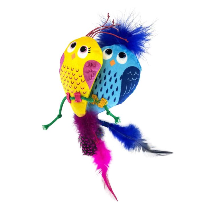 KONG Luvs Pull-A-Partz Birds Cat Toy