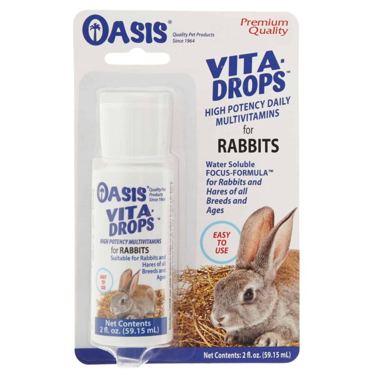 Oasis Vita Drops for Rabbits 2 oz