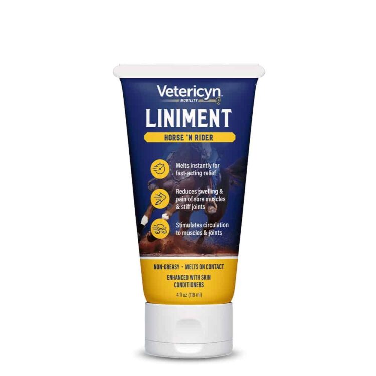 Vetericyn Equine Liniment Horse 'N Rider Lotion 4 oz