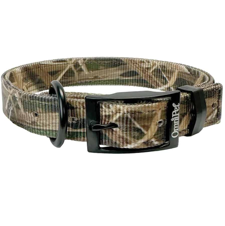 Mossy Oak Shadow Grass Camo Nylon Dog Collar