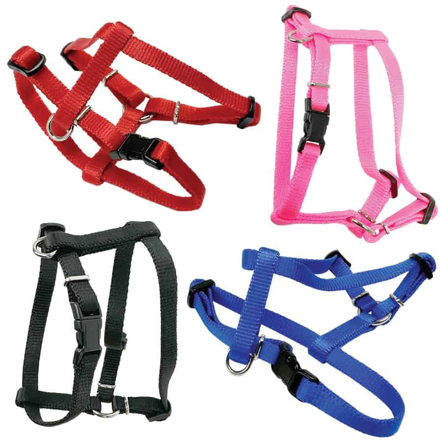 Adjustable Pocket Pups Toy Size Nylon Dog Harness