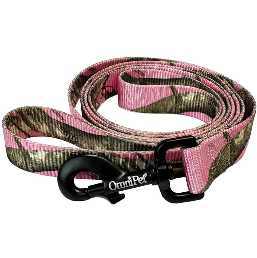 Realtree Pink Camo Dog Leash 6'
