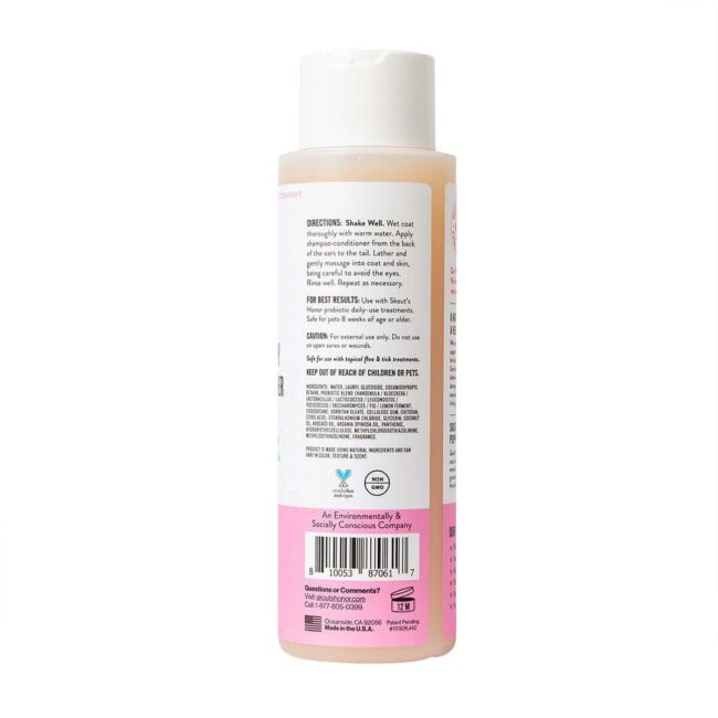 Skout's Honor Happy Puppy Probiotic Shampoo & Conditioner 16 oz