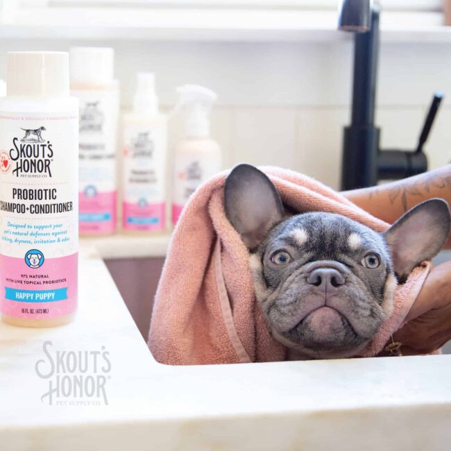 Skout's Honor Happy Puppy Probiotic Shampoo & Conditioner 16 oz