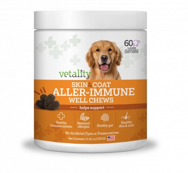 Vetality Aller-Immune Well Chews for Dogs 60 Ct