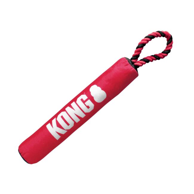 KONG Signature Stick with Rope Dog Toy Medium
