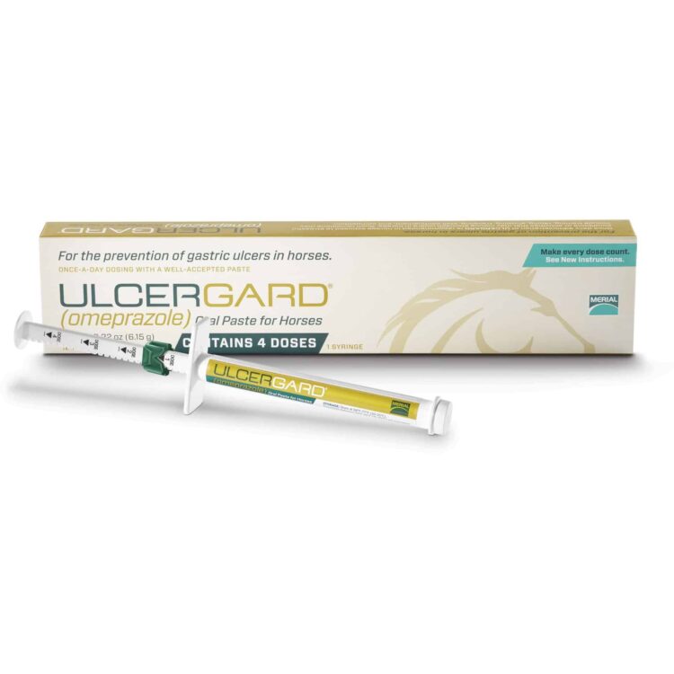 ULCERGARD Oral Paste for Horse Stomach Ulcers 4 Dose Syringe