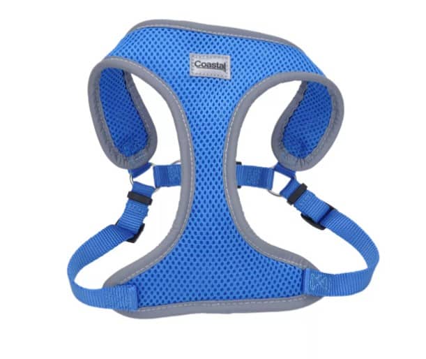 Adjustable Soft Wrap Reflective Harness Blue