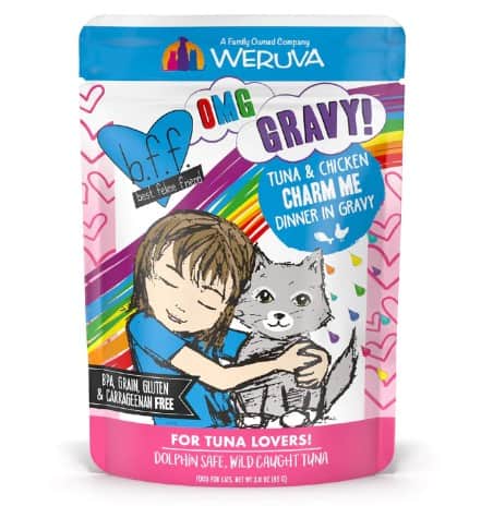 B.F.F. OMG Gravy Tuna & Chicken Charm Me Dinner in Gravy 3 oz
