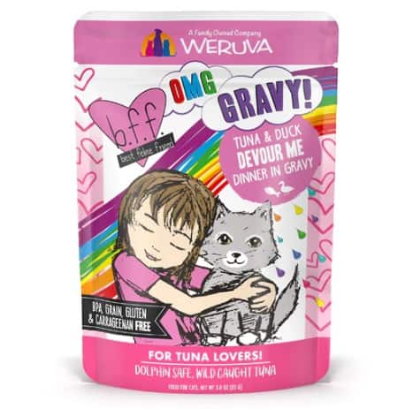 B.F.F. OMG Gravy Tuna & Duck Devour Me Dinner in Gravy 3 oz