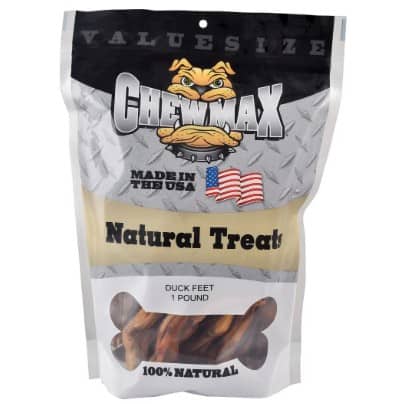 Chewmax Duck Feet Dog Treat 1 lb