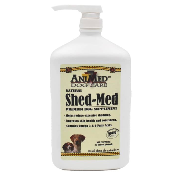 AniMed Shed-Med Premium Shedding Reducer Dog Supplement 32 oz