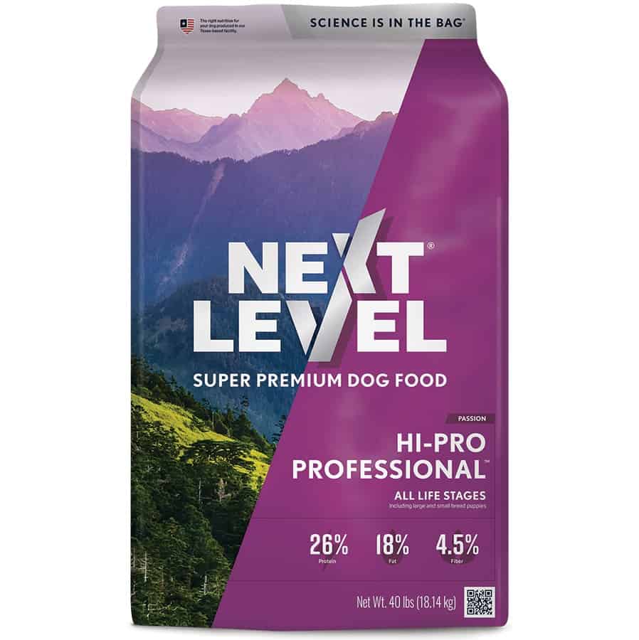 Next Level Hi-Pro Professional Dog Food 40 lb