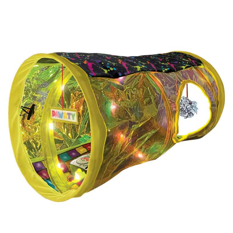 KONG Rave Cave Cat Tunnel Toy