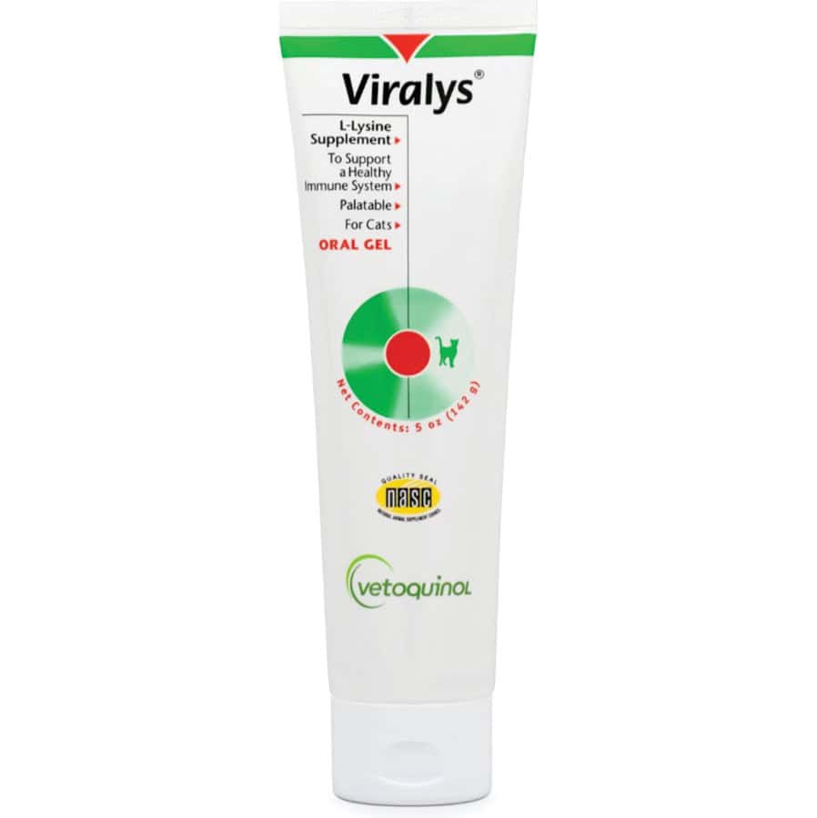 Viralys L-Lysine Supplement Oral Gel for Cats 5 oz