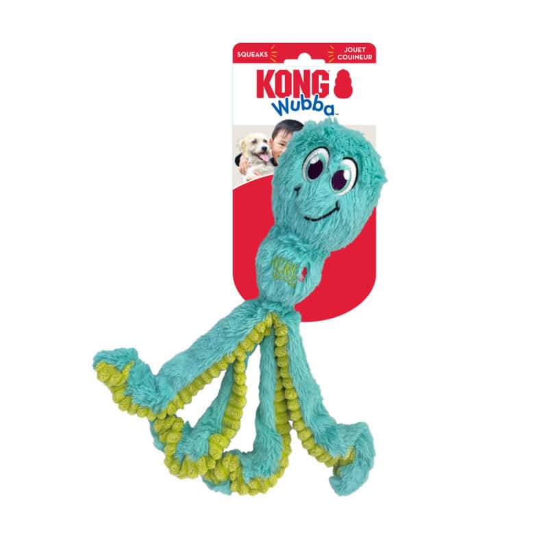 KONG Wubba Octopus Assorted Dog Toy SM