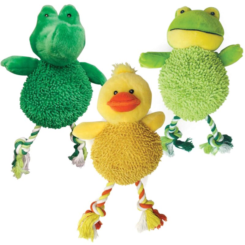 SPOT Assorted Giggler Pals Dog Toy