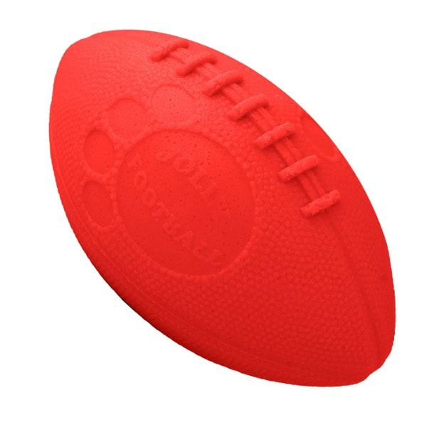 Jolly Pets Soft Touch Football Assorted Dog Toy 8"