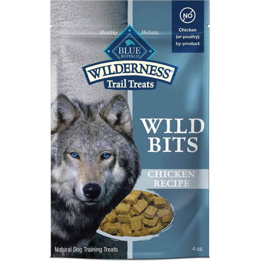 BLUE Wilderness Trail Treats Wild Bits Chicken Recipe 4 oz