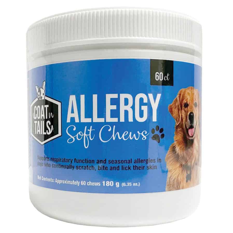 Coat N' Tails Allergy Soft Chews for Dogs 60 Ct