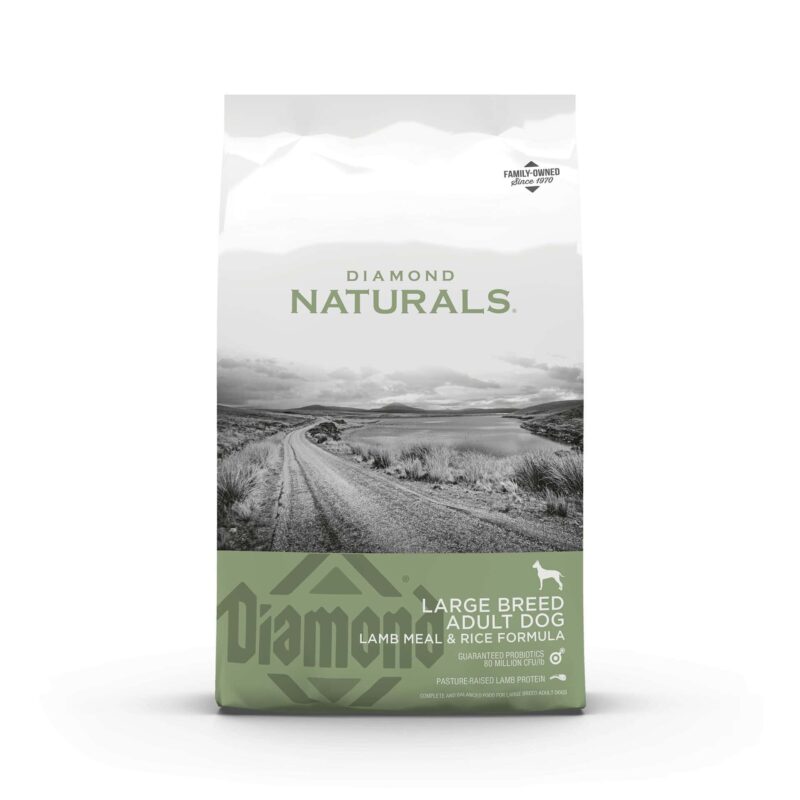 Diamond Naturals Adult Large Breed Lamb & Rice Dog Food 40 lb
