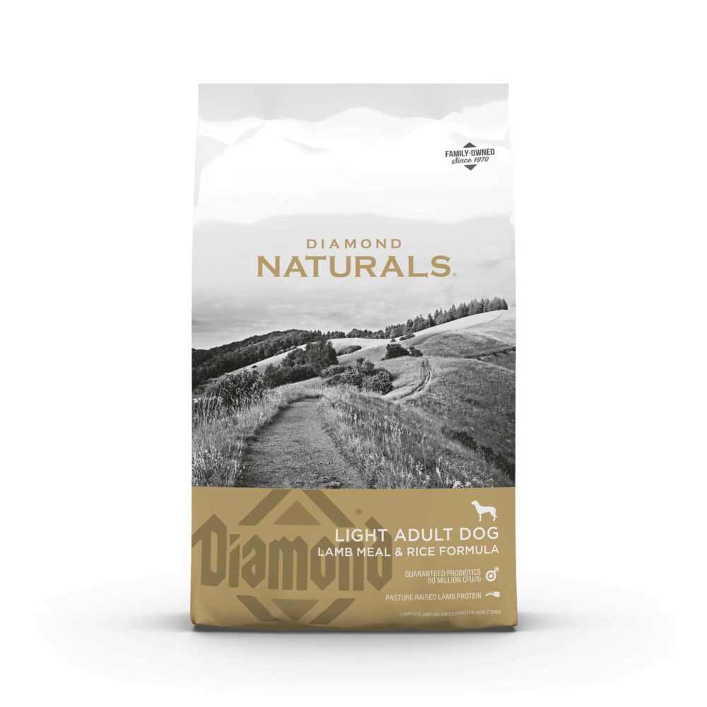 Diamond Naturals Adult LITE Lamb & Rice Dog Food 15 lbs