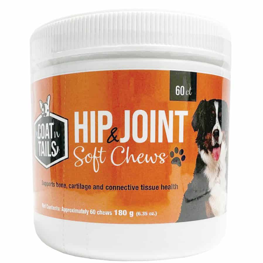 Coat N' Tails Hip & Joint Soft Chews for Dogs 60 Ct