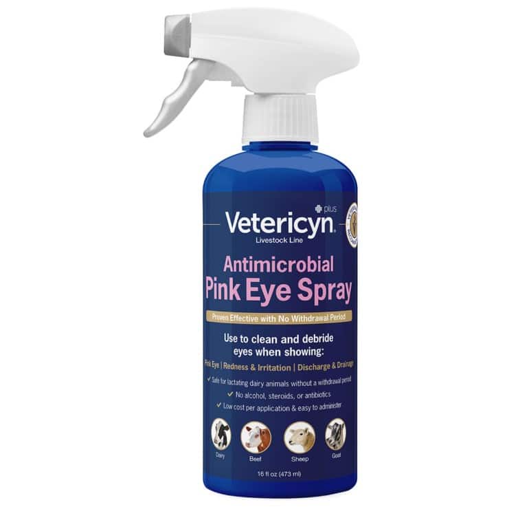 Vetericyn Plus Antimicrobial Pink Eye Spray 16 oz