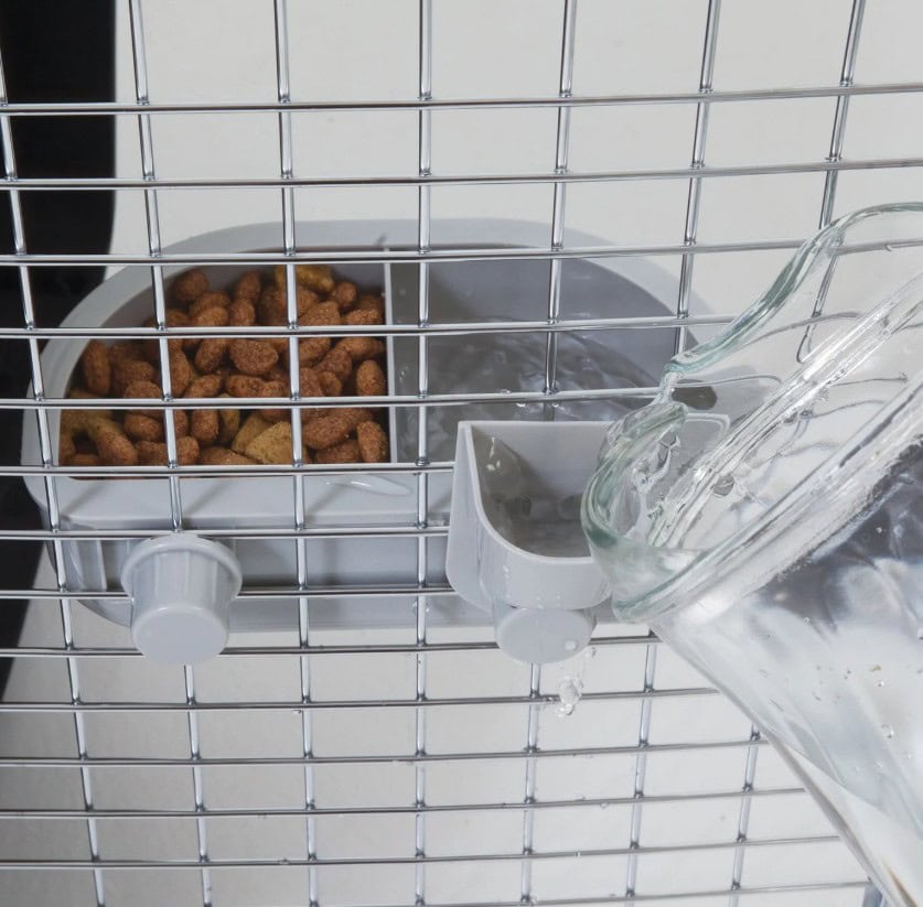 Petmate No Spill Kennel Cup Double Diner