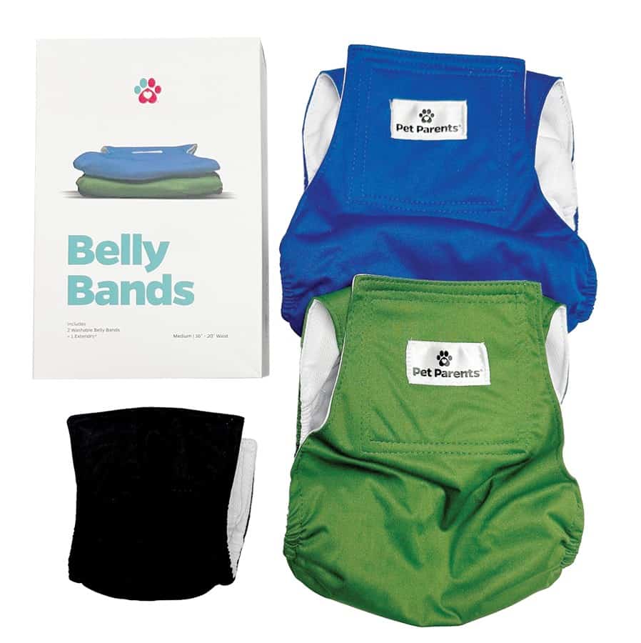 Pet Parents Belly Bands Male Wraps 2 Pk Gentlemen