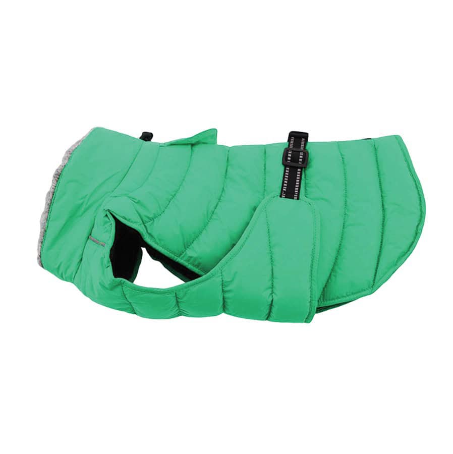Doggie Design Alpine Extreme Weather Puffer Coat Green