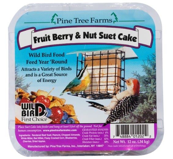 Pine Tree Farms Fruit Berry Nut Seed Cake 2 lb